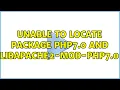 Unable to locate package php7 0 and libapache2-mod-php7 0 2 Solutions