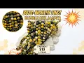Bumble Bee Jasper round beads approx 15 strands from 10 a strand