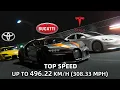 The Fastest Car From Every Brand by Top Speed Slowest Fastest