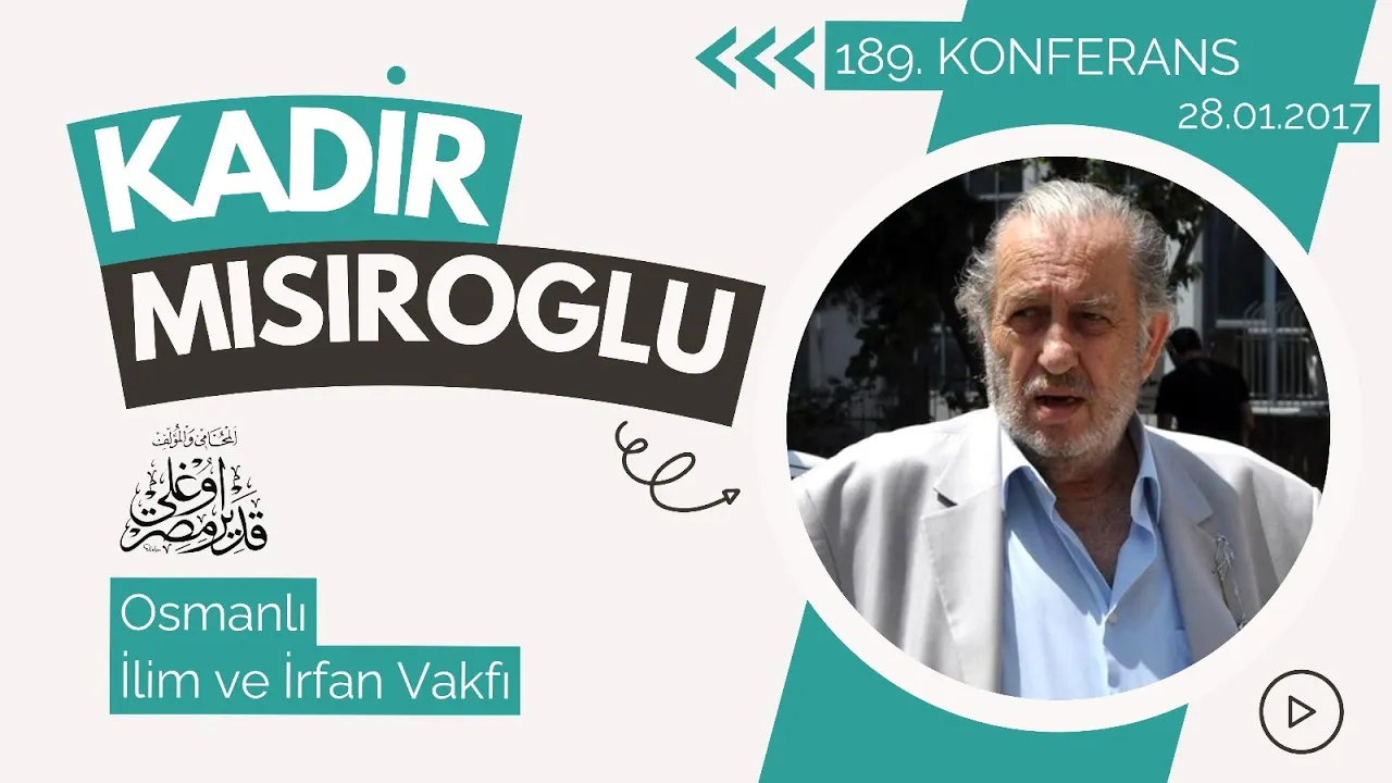 CS189 - Üstad Kadir Mısıroğlu - Anayasa, İçtihat, Evlilik ve Çocuk Terbiyesi - Cumartesi Sohbetleri