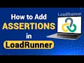 How to Add Assertions Page Validations in LoadRunner WEB HTML protocol
