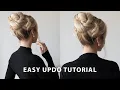 Easy Updo Hairstyle Perfect for Long Medium Hair