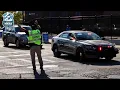Police Escort Detroit Police Escort VIP s To Airport After NFL Game - 2023