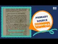Declaration of Sentiments Primary Source Essentials
