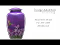 Purple Hummingbird Urns for Ashes - Cremation Urn for Mom