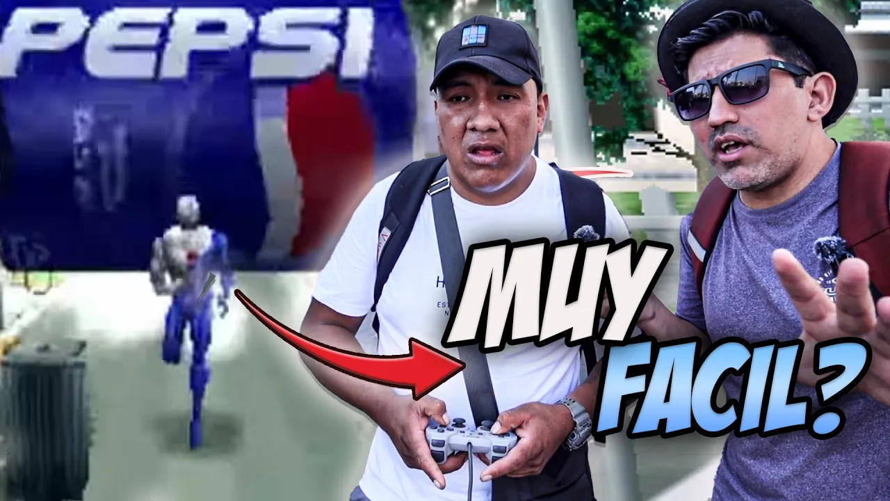 Pusimos a PRUEBA  a JUGADORES casuales Versus PEPSIMAN de playstation 1    #playstation