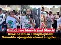 Lagu Uzozihambisa eMaphoyiseni owayenguMsakazi njengoba efunwa amaphoyisa osenguMholi we March and March