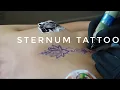 Sternum tattoo 3x speed