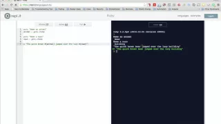 String interpolation in Ruby