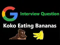 Koko Eating Bananas - Binary Search