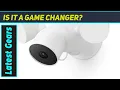 Nest Cam with Floodlight Wired - Best Outdoor Security Camera for Google Assistant Smart Homes