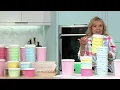 Tupperware 10piece Heritage Canister Set