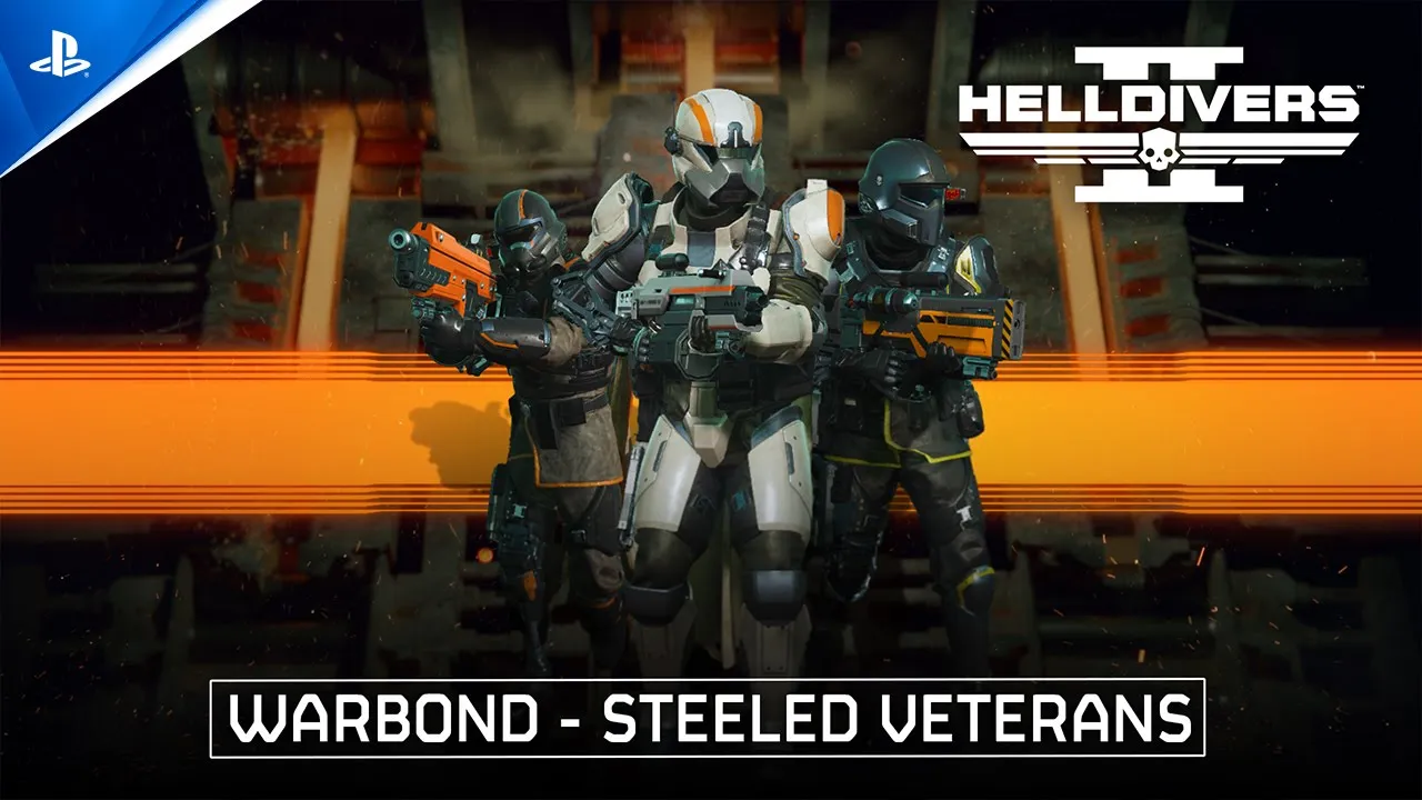 Helldivers 2 - Warbond: Steeled Veterans trailer 