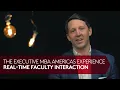 Cornell Executive MBA Americas Real-Time Faculty Interaction