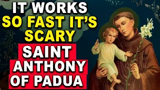 SAINT ANTHONY OF PADUA - ACHIEVE AN IMMEDIATE AND UNEXPECTED MIRACLE | POWERFUL PRAYER