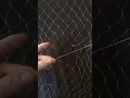 Download Lagu How to repair a monofilament fishing nets. Drift, cast, anchored nets for bass cod trout skate rays