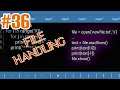 Part 36 File Handling Learn Python on Android Phones