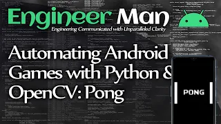 Automating Android Games with Python and OpenCV Pong