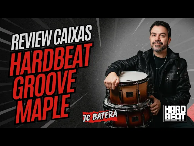 Caixa Hard Beat Maple Shell Fade Natural Lacquer 12x7