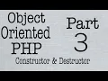 Object Oriented PHP in hindi Constructor and Destructor Web Tutorial by Nikhil Koshti