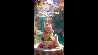 happy birthday to you 1 hour happybirthday cat kitten cake cute birthday