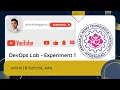 DevOps Lab Experiment 1 - Simple User Registration Form Python HTML