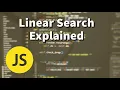 Linear Search Explained JavaScript Data Structures Algorithms