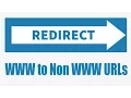 How to redirect www to non www URLs using htaccess file