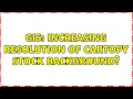 GIS Increasing resolution of Cartopy stock backgrounds