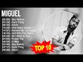 Lagu M.i.g.u.e.l Greatest Hits ~ Top 100 Artists To Listen in 2023