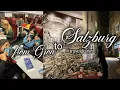 24  hour on the road to get to Salzburg Austria🤸🏻‍♀️ | overnight train rides \u0026 first day in 🇦🇹⊹₊⟡⋆