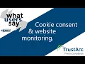 Cookie consent website monitoring