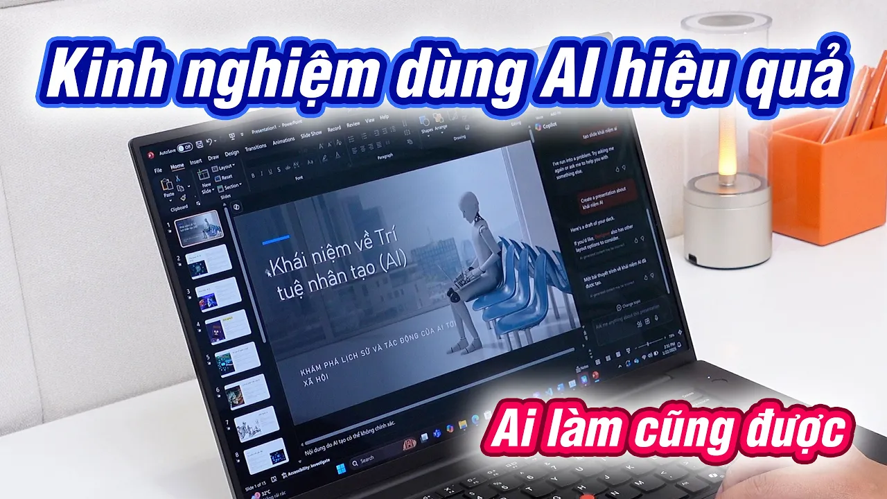 Outline Video Chia sẻ kinh nghiệm sử dụng AI hiệu quả, đơn giản ai cũng làm được