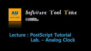 SWTT PostScript Lab - Analog clock