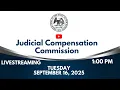Judicial Compensation Commission Meeting