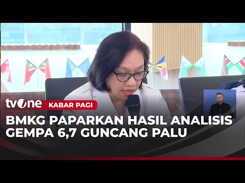 Analisis BMKG soal Gempa M 6,7 Palu Dipicu Sesar Sausu