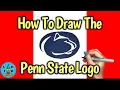 How To Draw The Penn State Logo