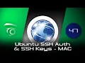Ubuntu SSH Authentication SSH Keys - MAC Tutorial