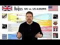 The Beatles UK vs US Albums The Compleat Chart