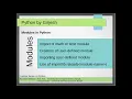 Python Modules Creating Importing