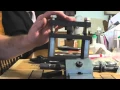 AK47 Kitchen build Rear trunnion rivet installation Tothtool wmv
