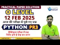 12 FEB Practical Paper Solution Python Programming PR3 M1-R5 1 O Level Practical JAN 2025