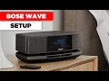 Bose Wave Stereo System Setup Unboxing