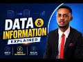 Data and Information Explained Difference Between Data and Information With Real-Life Examples