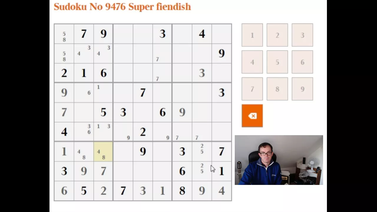 How to solve the Super Fiendish sudoku:  The Times 23 Nov 2017