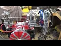 Briggs Stratton opposed twin dual carburetor throttle linkage and more