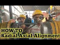 Radial Axial Alignment Rules Back pressure turbine Triveni Indian moter to CMD Gear