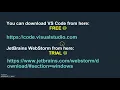 Installation VS Code Webstorm