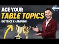 Download Lagu ACE Your Table Topics with this Structure | Tips from an 11-Time District Champion