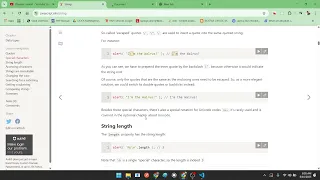 JavaScript - Deep Digging String Data types its Methods Part 29